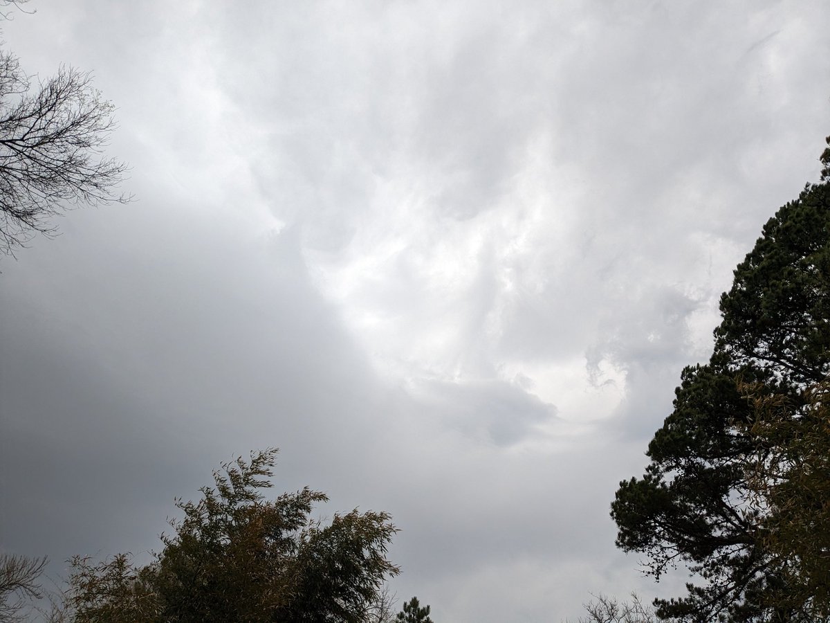 OKSheriG's tweet image. Currently watching the clouds in #Tahlequah. #okwx