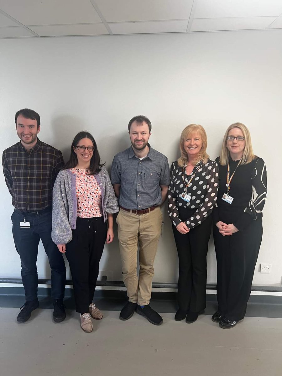 scotcochlear's tweet image. Now let&apos;s introduce our scientists.
Robbie Evans, Rachael McFarlane, Andy McLaren, Susan Johnston and Arlene O&apos;Malley