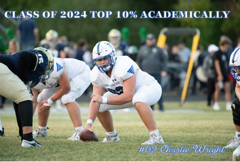 Congrats to BCHS Football OL Charlie Wright on being Top 10% academically. A bright future ahead! #GoTrojans