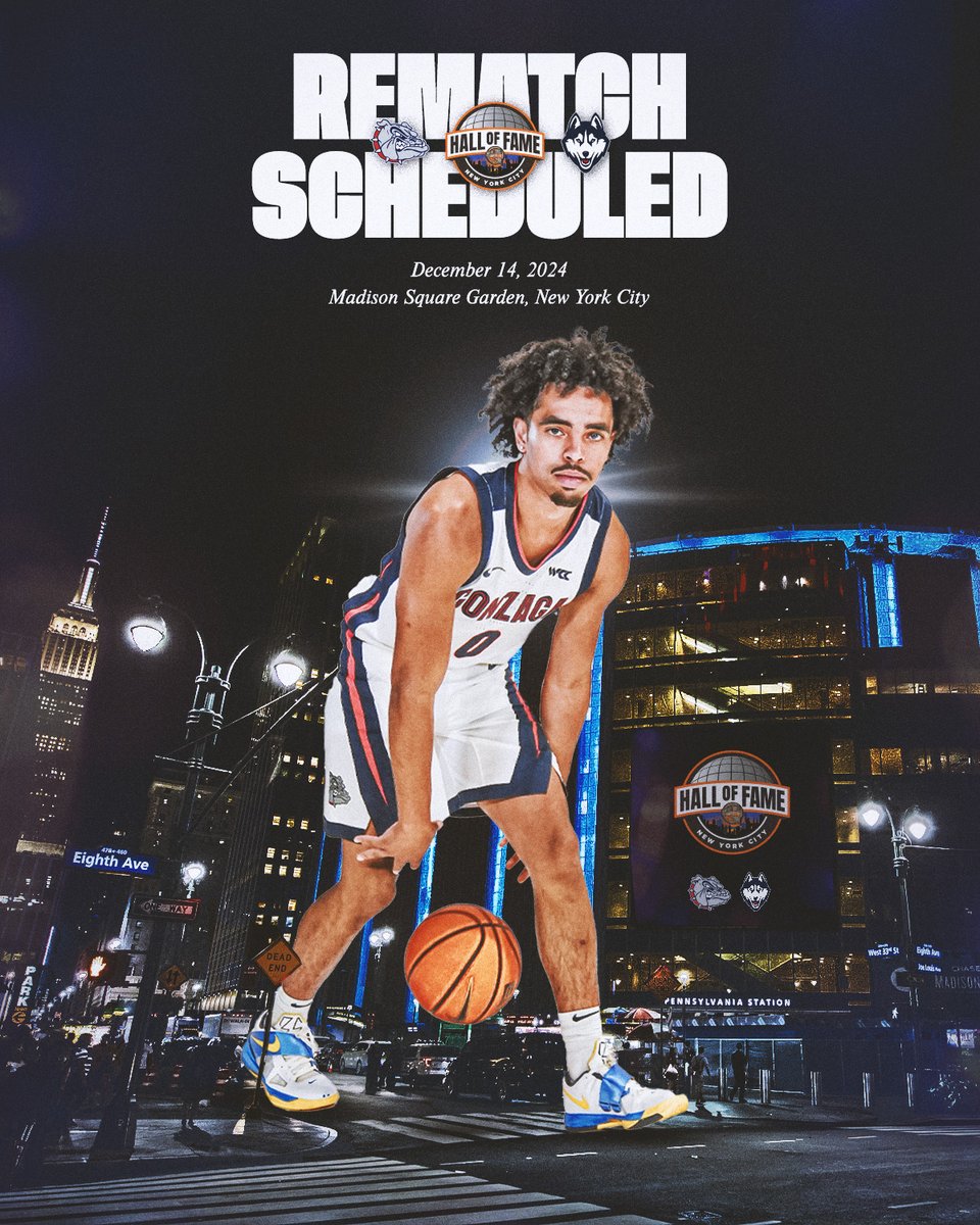 ZagMBB's tweet photo. Headed back to the Garden @hofseries 
📰Press Release: https://t.co/sglqjzffGj https://t.co/2yAjaLxlQA
