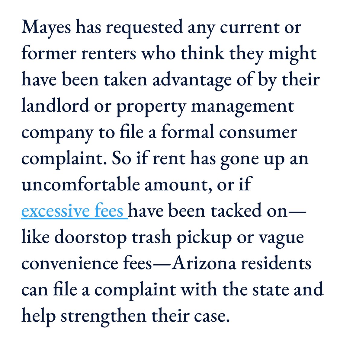 🚨Attention renters: you can even file a complaint about the BS valet trash charges! #az #pricefixing #housing