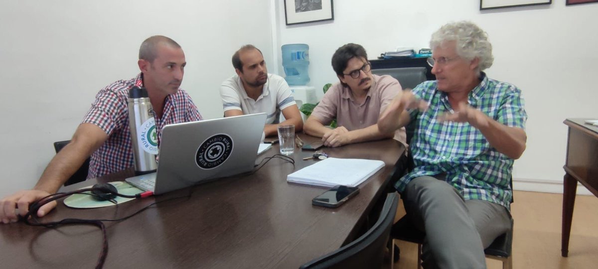 👉Hoy estuvimos reunidos con el Director de Pequeños y Medianos Productores y Economías Regionales, Ing. Pablo Lima, con el fin de analizar el estado de situación general del Programa a nivel nacional.
@bioeconomiarg