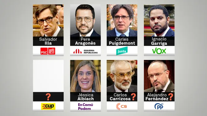 3CatInfo's tweet photo. Els candidats per a les eleccions del 12 de maig: en marxa la maquinària dels partits https://t.co/vWw19H6rwv https://t.co/dinPSgico2