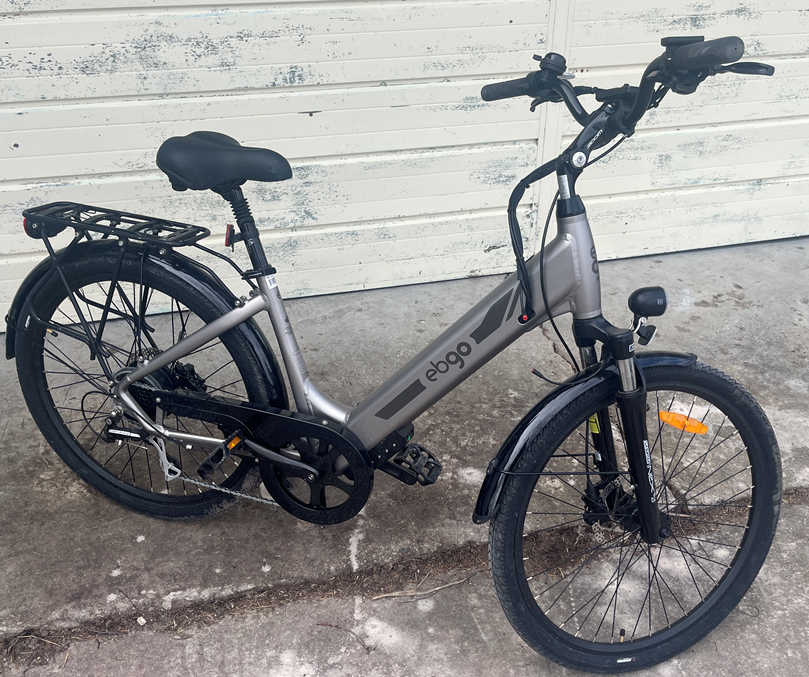 OPP_WR's tweet photo. #HuronOPP is trying to locate the owner of this e-bike that was found in @SouthHuron last month. If you can provide details and prove ownership, please contact #OPP at 519-482-1677 or 1-888-310-1122. We'll get you "rollin" again! #CommunityEngagement #foundbike #ebike ^cs. https://t.co/SA726QeEgB