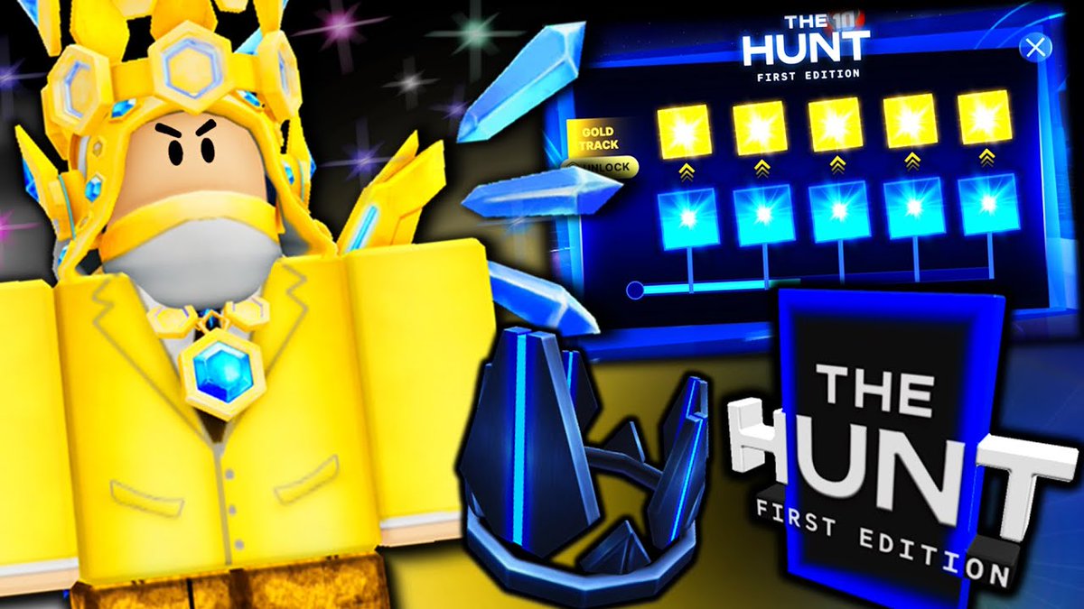 RoGameNews's tweet photo. "The Hunt" Event might look "P2W" (Pay-To-Win) but isnt, unlocking the "Gold Track" is simply just unlocking a battlepass. You also are NOT guaranteed items and nor do you get advantages.
#RobloxDevs #RobloxEvent #RobloxHunt #RobloxDev #Roblox #RobloxEggHunt #GoldTrack #P2W https://t.co/zwMzAs0OmM