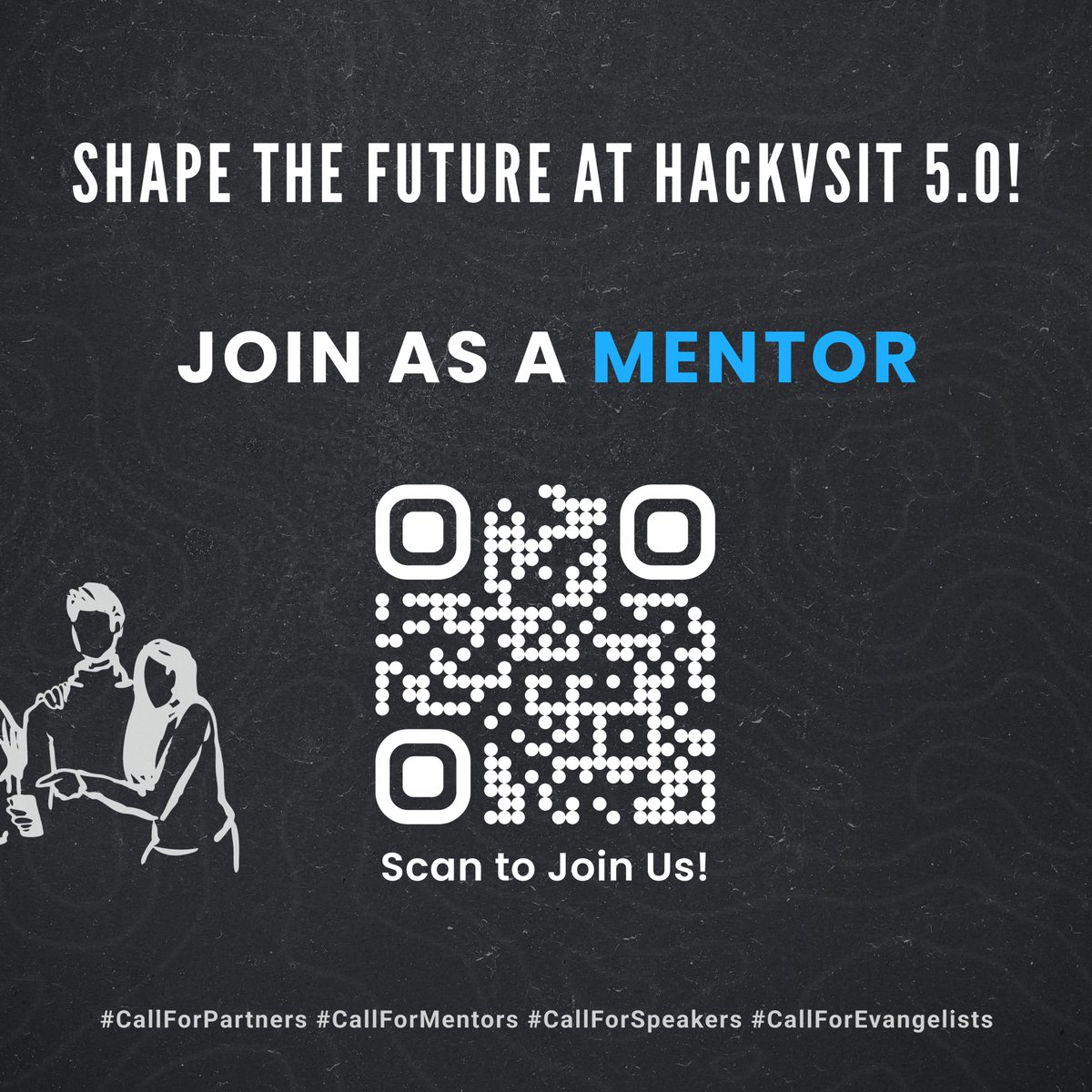 We hacked‼ The applications for HackVSIT5.0 Mentors are open now!🚀

Apply here:

Tag someone who would be a valuable addition to our hackathon, shaping the next generation at HackVSIT 5.0.🤝🏻