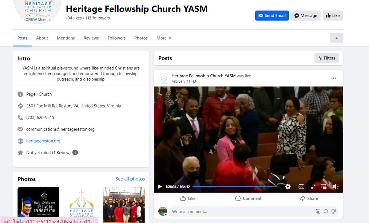 Rights4K's tweet photo. At the 2/11/24 service @HeritageReston, Pastor Dangerfield had ushers lead the church in a march &amp; who was leading the pack? None other than child predator Lawrence E. (Larry) King. This Reston, VA church continues to allow King access to children as a pillar of their community. https://t.co/B15IbaoCzu