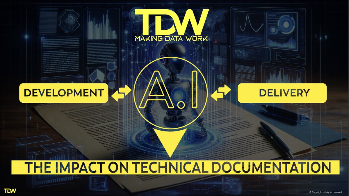 TechDataWorld's tweet image. Ending the week delivering a client workshop looking at #ai and the impact on technical documentation. #makingdatawork #technicaldocumentation