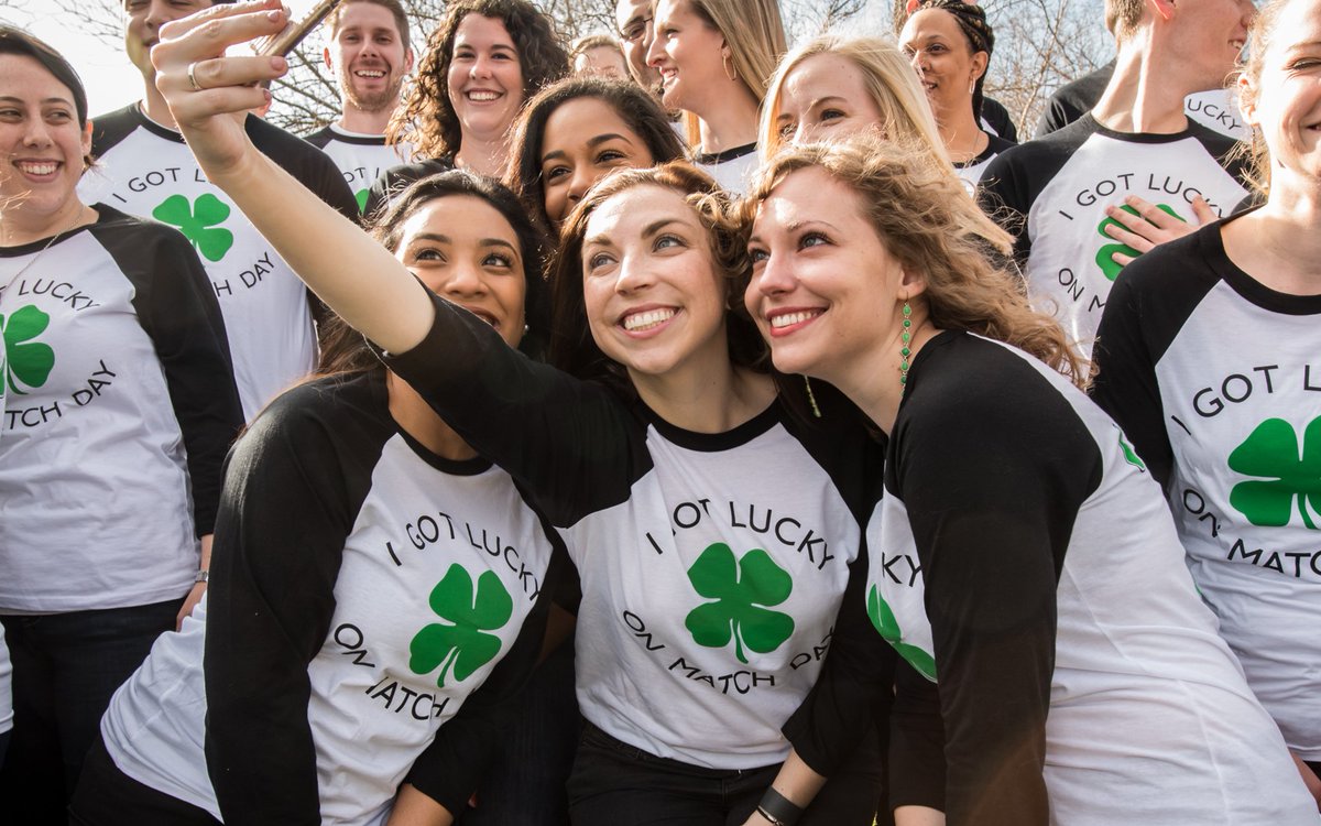 While it's spring break for many this week, our graduating medical students eagerly await Match Day tomorrow. They will soon learn where they're headed for residency. Enjoy these #TBT photos, and we wish all graduating med students the best of luck! 🍀 #Match2024