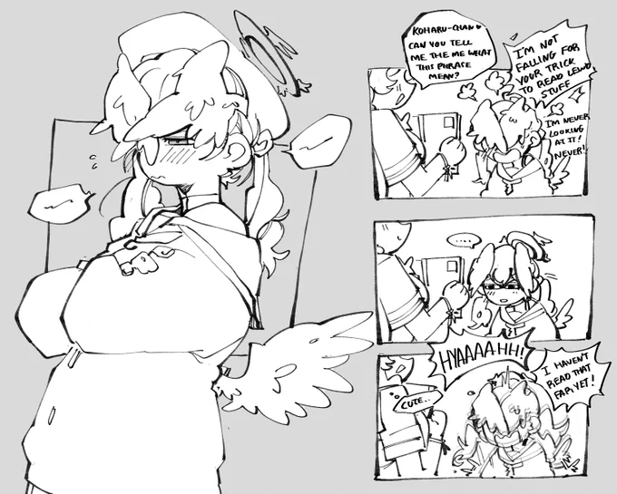 I like the thing when she does the thing with her head wings 