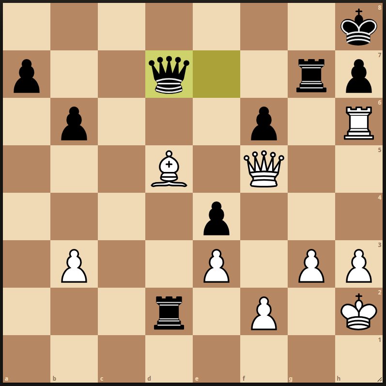 Paul_Morphy7's tweet image. white to move
mate in 4 
train like Paul Morphy