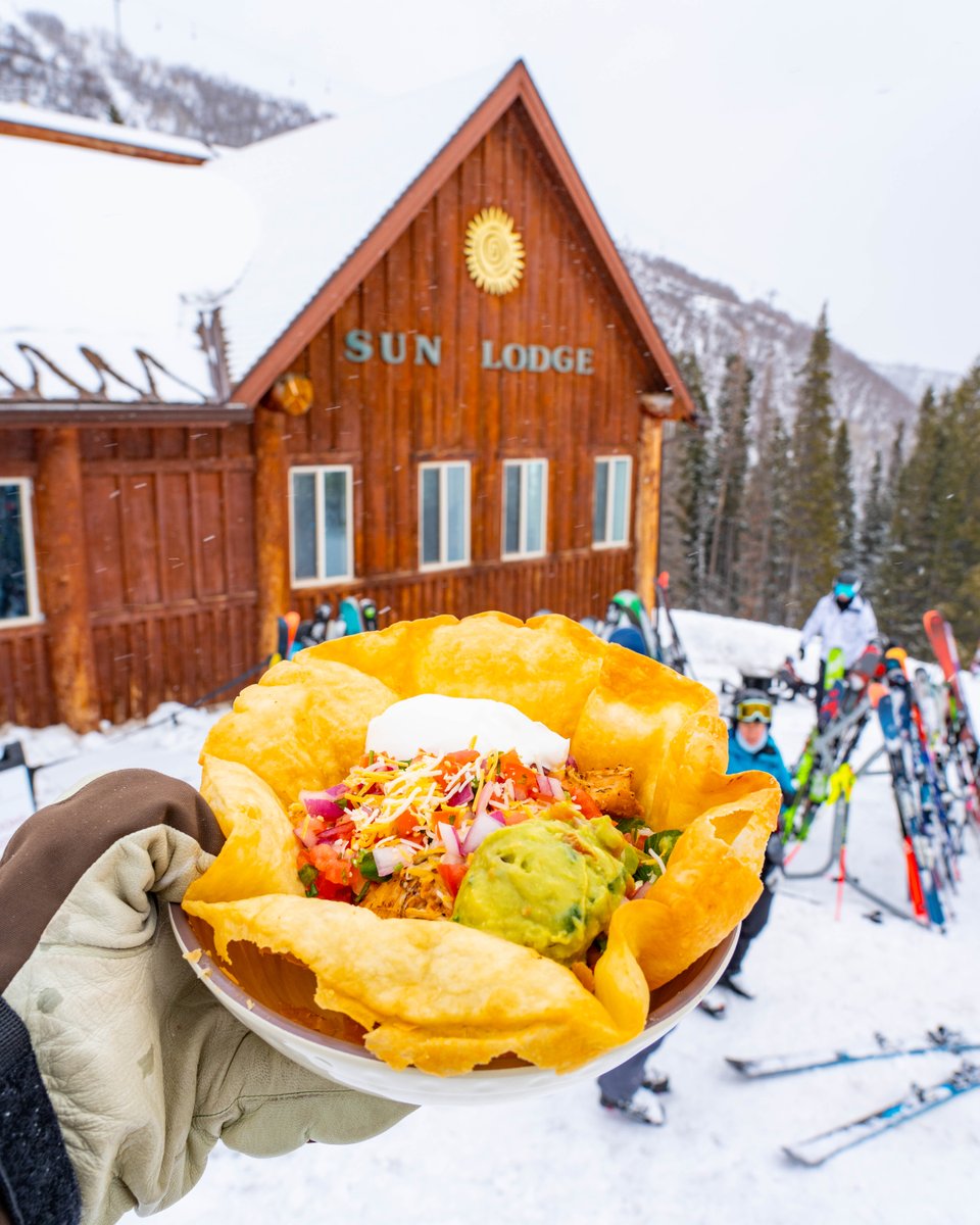 Drop in to Sun Lodge between laps to grab a burrito, tacos or their signature taco salad - complete with guac and a crispy tortilla shell. Just the way we like it.