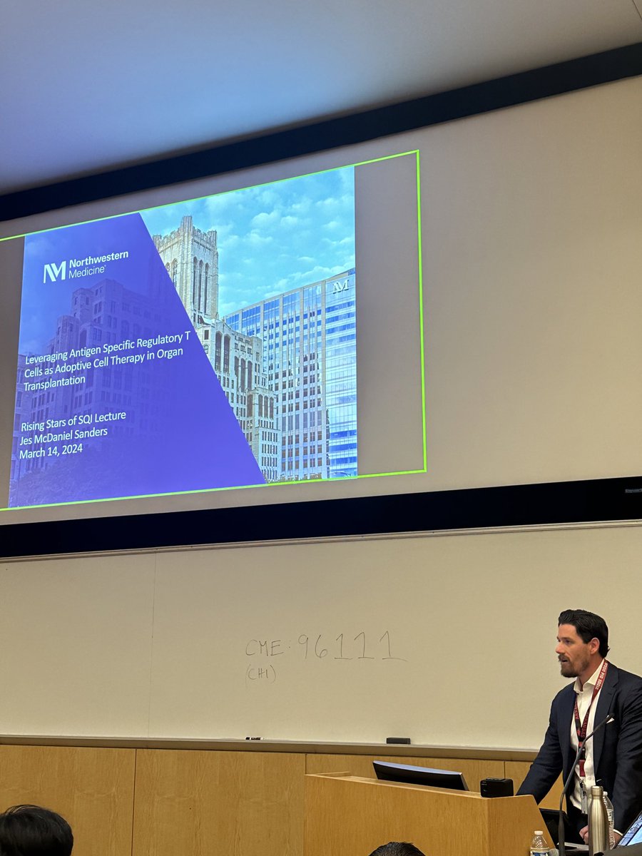 NW Gen Surg Residents (@purplesurg) on Twitter photo We are so proud of our rising star Dr. Jes Sanders. Phenomenal presentation about groundbreaking research in transplant surgery. <a href="/NMSurgery/">Northwestern Surgery</a> We are so proud of our rising star Dr. Jes Sanders. Phenomenal presentation about groundbreaking research in transplant surgery. <a href="/NMSurgery/">Northwestern Surgery</a>