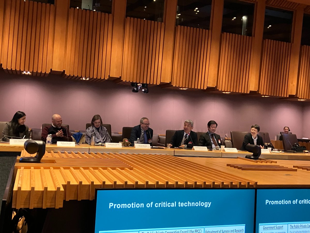 JapaninCanada's tweet photo. The annual 🇯🇵-🇨🇦 track 1.5 Security Symposium was held in Ottawa. Experts/officials engaged in a 2-day-long discussion on the Indo-Pacific, its nexus with the transatlantic &amp; beyond. Take away: high time for 🇯🇵🇨🇦 to work on untapped areas of cooperation &amp; there are many of them! https://t.co/XsclYuDiod