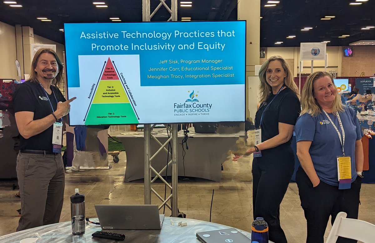 ATSJeff's tweet image. Great time in the CEC Technology Playground discussing AT &amp;amp; Inclusive practices!! #AssistiveTechnology #InclusivePractices