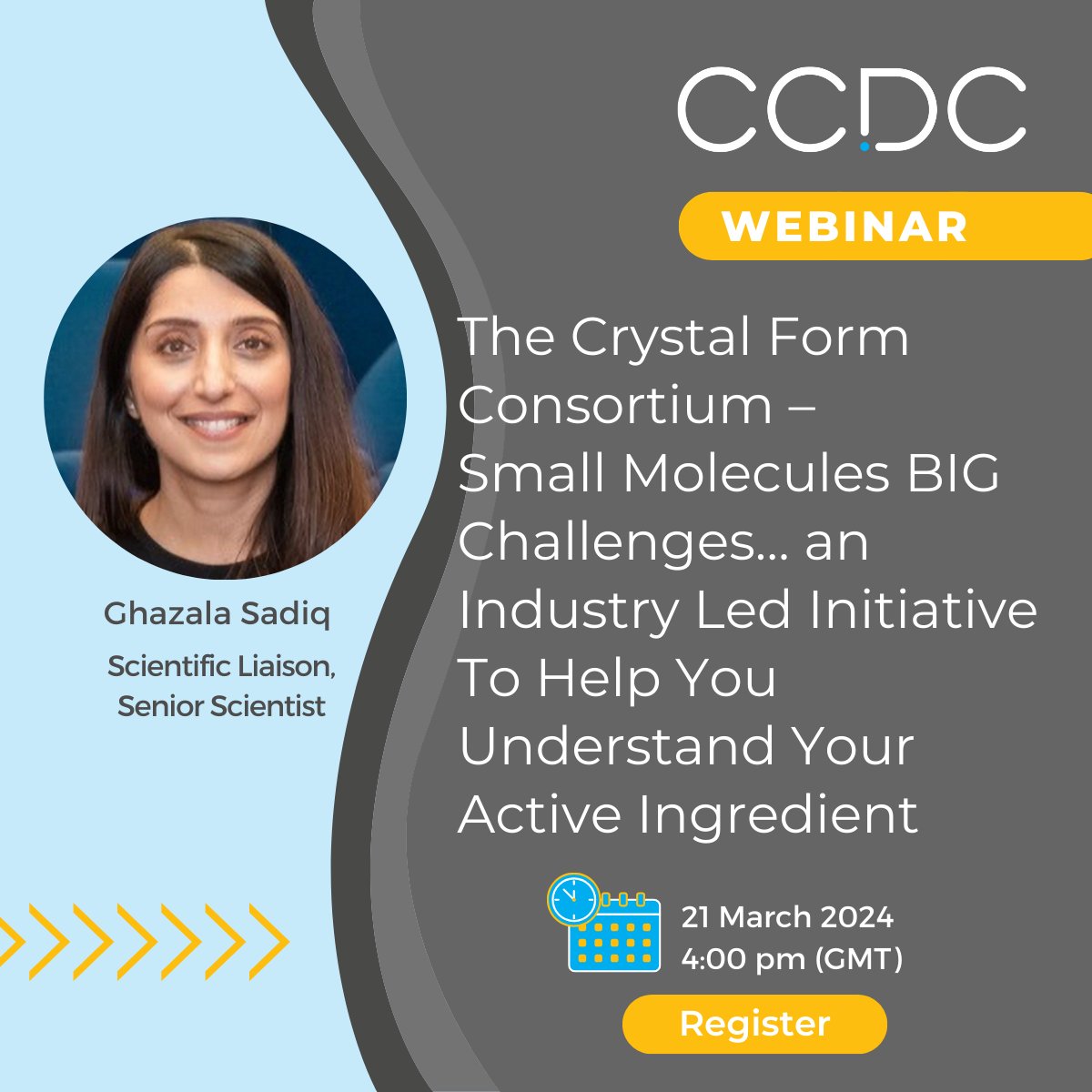 ccdc_cambridge's tweet image. Register for our upcoming webinar to learn why 12 major pharmaceutical companies work with CCDC scientists to guide their decision-making in solid form selection.
🗓️ 21st Mar, 4pm (GMT)
🔗ccdc-info.com/43bj7MN

#DrugDevelopment #Pharma #SolidForm