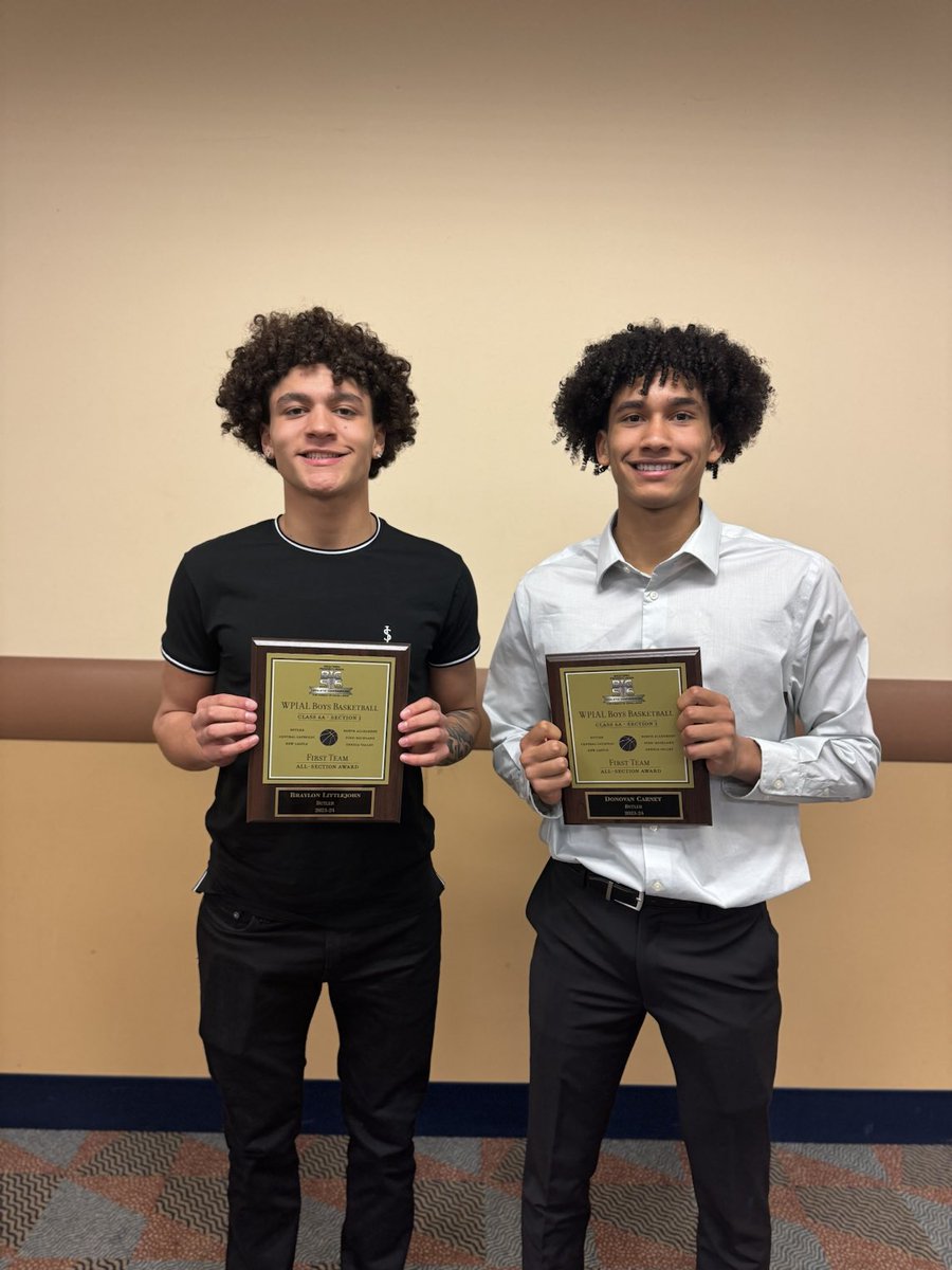 Congrats to basketball players Braylon Littlejohn and Donovan Carney on earning Big 56 conference 1st team all-section honors🏀🏀