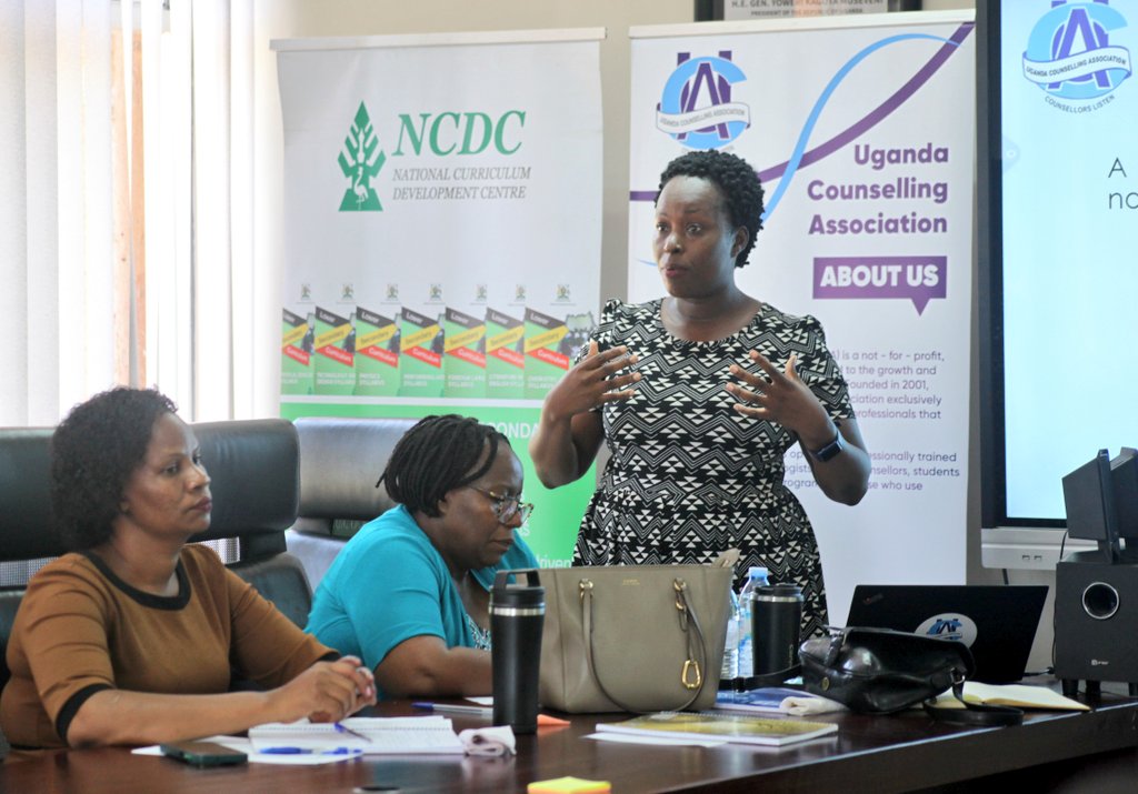 Today, a team of 8 UCA members conducted a one day workshop upon request by NCDC on 'Strengthening Mental Health in Primary School Curriculum'. The workshop was a great success & look forward to appreciation of this by stakeholders and further advocacy. @NCDCUg @Educ_SportsUg