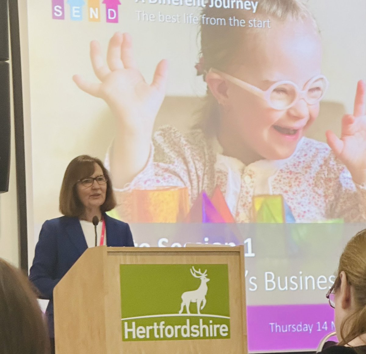 Thank you @Alison_Morton2 and everyone at @iHealthVisiting. The #iHVSEND2024 conference today emphasised that SEND is everyone’s business and listening to @hhwaldegrave from the @ChildrensComm talk about the current SEND landscape was sobering. #SEND