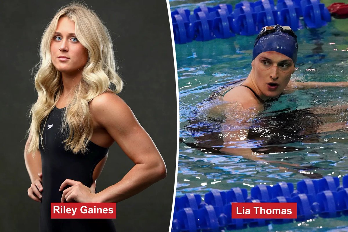 16 Female Athletes file lawsuit against the NCAA for discriminating against women over transgender policy. 

Athletes including <a href="/Riley_Gaines_/">Riley Gaines</a> are suing the National Collegiate Athletics Association for letting transgender athletes compete against them and use female locker rooms