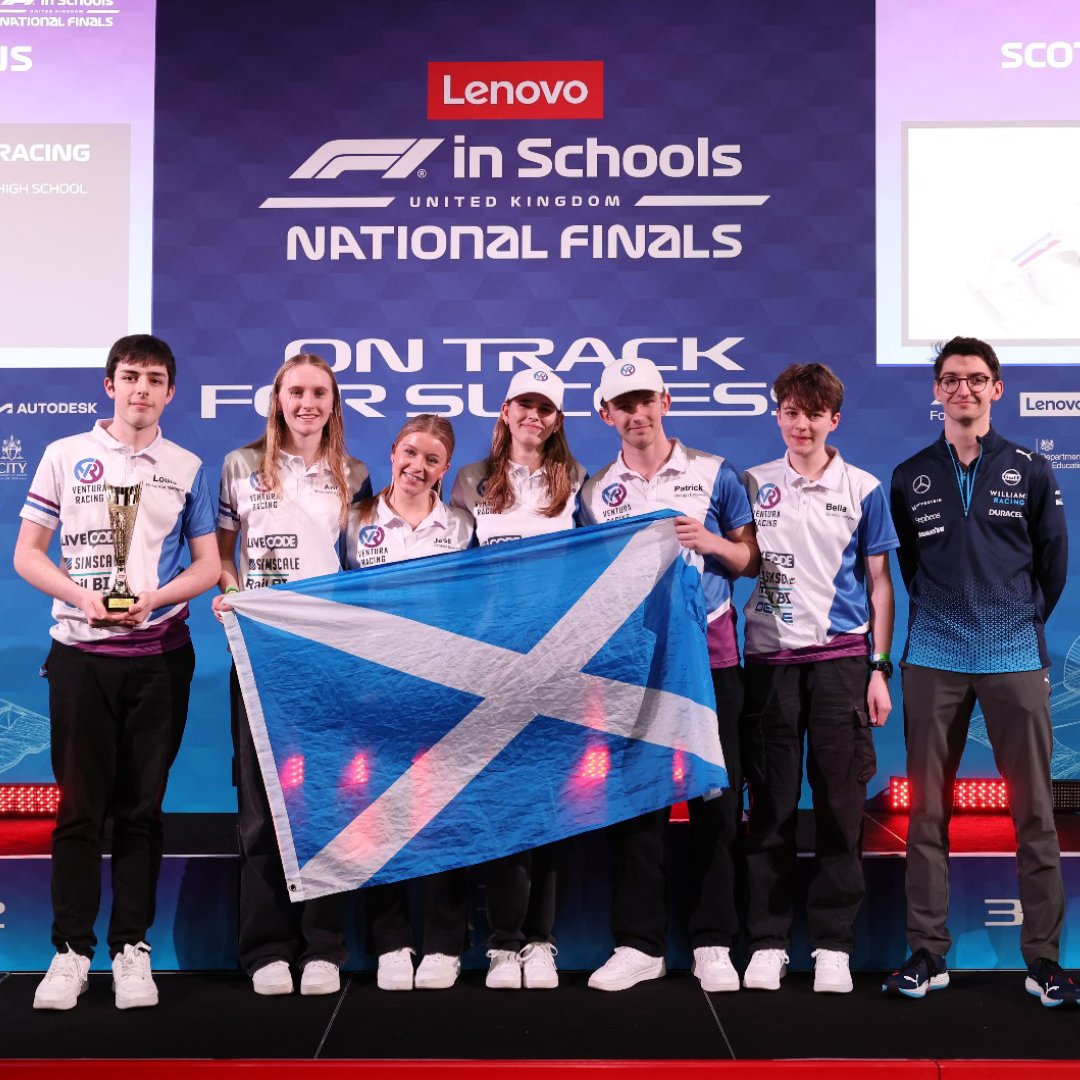 After two incredible days at the @lenovo_UKI F1 in Schools 2024 UK National Finals, the teams going through to the @aramco 2024 World Finals are: 🥇 Leaf1 🥈 Unity Racing 🥉 Vertex Racing They will be joined by our Welsh & Scottish Champions: 🏴󠁧󠁢󠁷󠁬󠁳󠁿 Hypernova 🏴󠁧󠁢󠁳󠁣󠁴󠁿 Ventura Racing