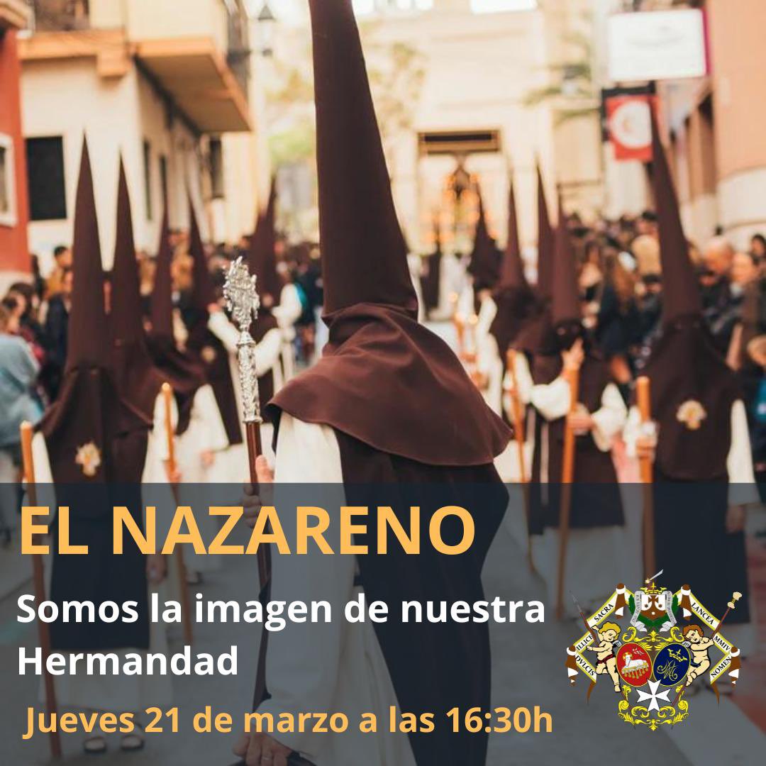 FORMACIÓN| El jueves tendremos la reunión para Nazarenos. En ella explicaremos uniformidad, aspectos de la procesión, se repartirán las tarjetas identificativas para los más pequeños y resolveremos dudas.

📅 21 de marzo
⏰ 16:30h
📍Aula de conferencias colegio Carmelitas.