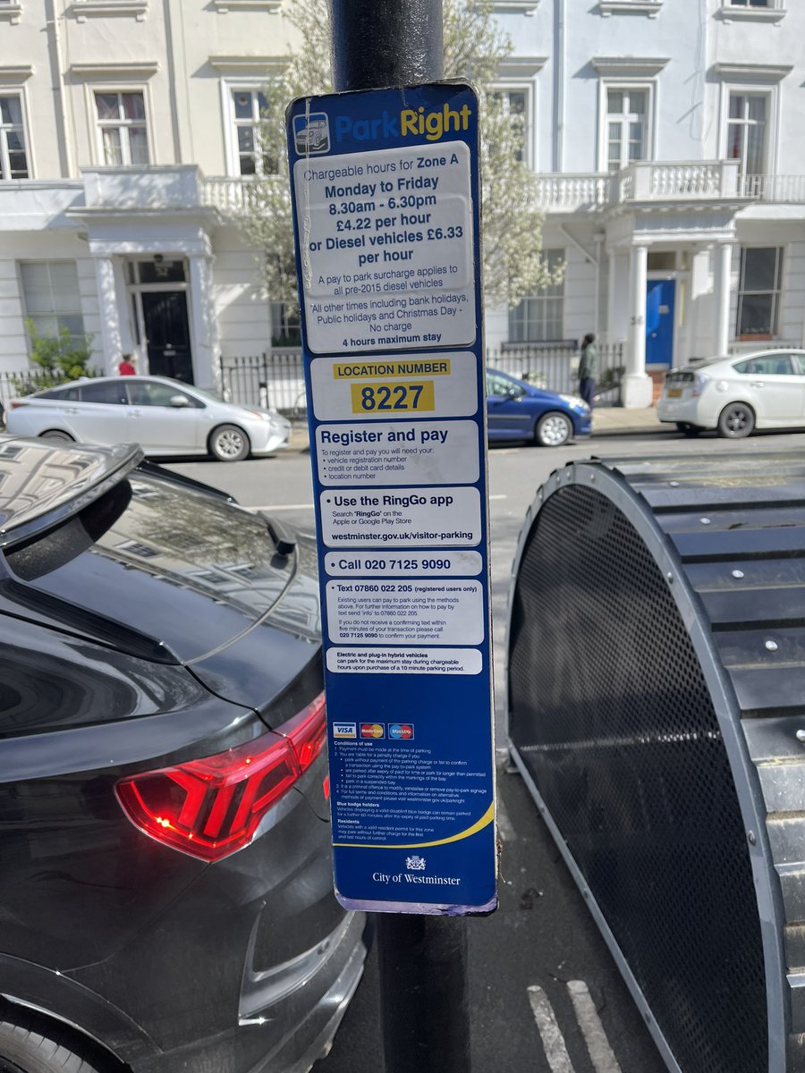 Hi can someone look into this the code 8227 is not recognised on Churchill Gardens <a href="/CityWestminster/">Westminster City Council</a> <a href="/RingGo_parking/">RingGo</a>