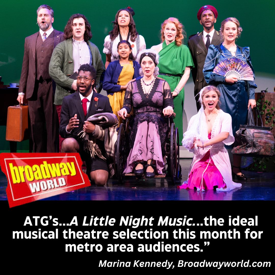Thanks @BroadwayWorld for a great review! Read it here: broadwayworld.com/new-jersey/art… Shows 3/14-24 at Hamilton Stage; tix: ucpac.org/event/a-little… photo: Spotlights Photography