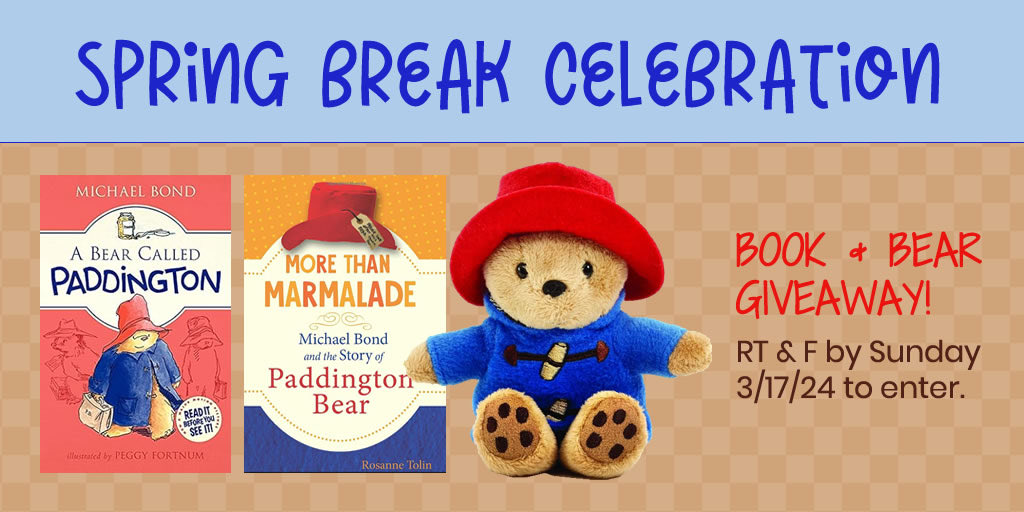 ⭐️#Giveaway! Win my book MORE THAN MARMALADE, the first #MG biography about #MichaelBond, the creator of #PaddingtonBear—plus a plush toy and a Paddington book❗️ 
RT &amp; F to enter⭐️#Teachers #Librarians #Kidlit 🐻 ❤️