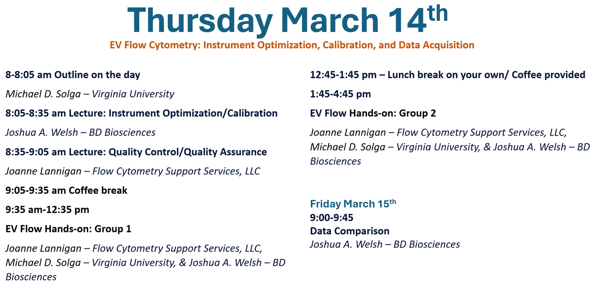 UVA_EVcourse's tweet photo. #UVAEVcourse Day 4 began with #MikeSolga, Director of the Flow Cytometry Core Facility @UVA, providing an overview of the day and introducing our flow cytometry experts #JoanneLannigan & @Joadwe. Many thanks to all the companies that sponsored this session! We are deeply grateful https://t.co/AI4dmGzcog
