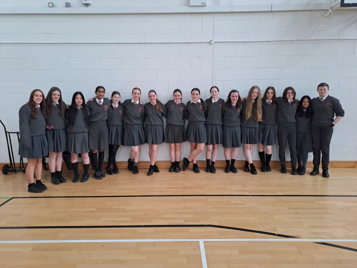 Well done to 16 of our 3rd Year students who participated in the Irish Maths Teachers' Association Quiz held in Glenart College today.