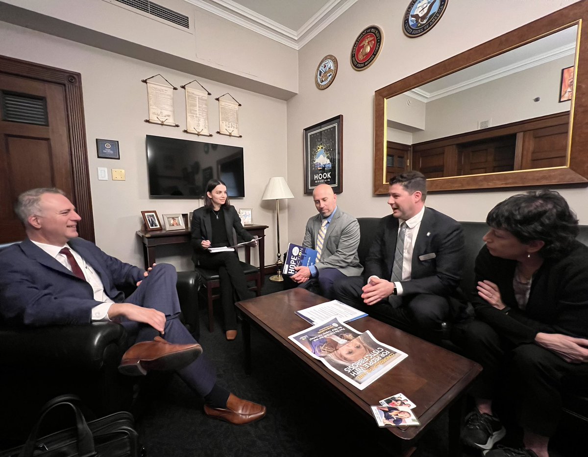 Thank you @RepMikeLawler for your time today to talk with @CF_Foundation 
#CFAdvocacy 
#PASTEURACT
#HelpCopayAct