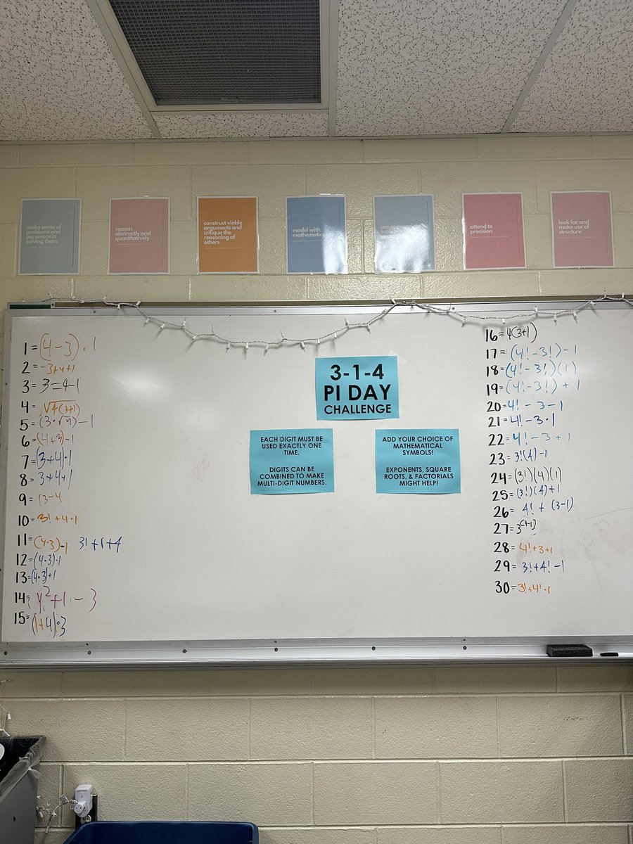 JuliaMathCavitt's tweet photo. Happy Pi Day!! My students took a little break from polar graphing to celebrate with pi day trivia, 3-1-4 challenge, coloring and a twist on the game Connections that I made https://t.co/HCa2FQ1oJB