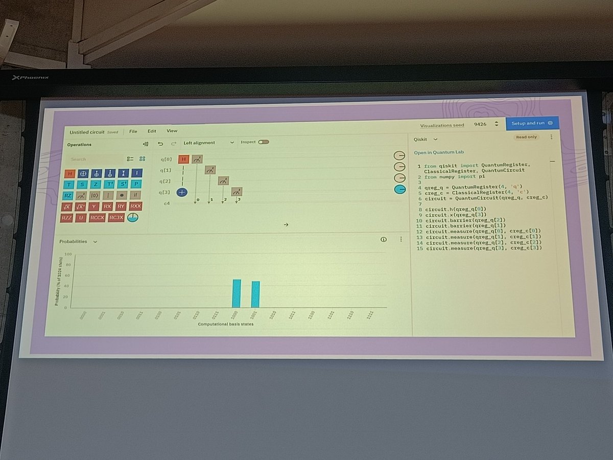 <a href="/joyeuxnoelia/">Noe</a> Qué chuli los circuitos de IBM Quantum! <a href="/joyeuxnoelia/">Noe</a> nos enseña como usar puertas cuánticas para hacer circuitos