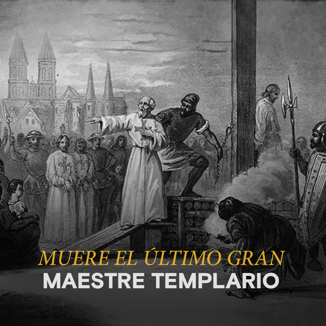HistoryLA's tweet photo. #HoyEnLaHistoria En 1314, el último Gran maestre de la Orden del Temple, Jacques de Molay, moría quemado en la hoguera, dos años después de que el Papa Clemente V disolviera la organización de los Caballeros Templarios. 

https://t.co/eMDL6xbFrW https://t.co/r0vYOOdcqQ