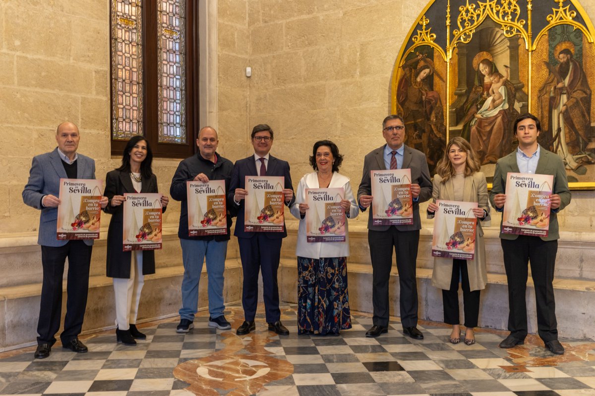 Esta 'Primavera en Sevilla' es una oportunidad excelente para que apoyemos y compremos en los comercios de nuestros barrios. Son calidad, profesionalidad y cercanía. Desde el <a href="/Ayto_Sevilla/">Ayuntamiento de Sevilla</a> apoyamos a los comerciantes de Sevilla.

¡Compra en tu barrio!

europapress.es/andalucia/sevi…