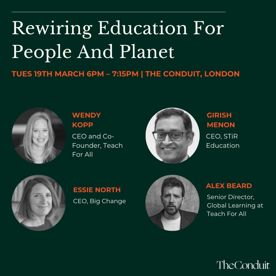 Looking forward to joining this panel discussion in London on how we can rewire education for our future generations! Learn more & register: brnw.ch/21wHSJ0