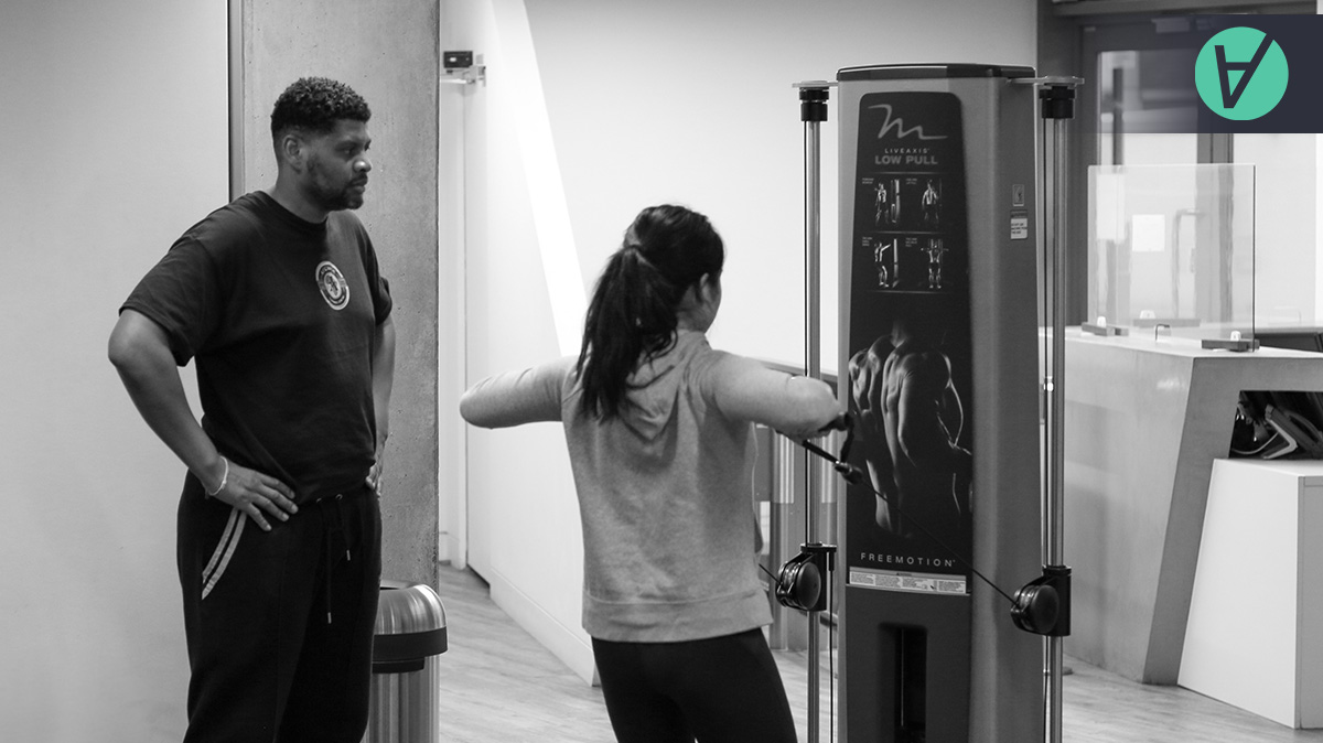 campus4learning's tweet photo. Pump it on the cable machine! 💪 Every rep builds muscle and bone strength, fighting osteoporosis. #StrengthBeyondMuscle #OsteoPrevention #WorkoutWisdom https://t.co/qnfQZ1WELe