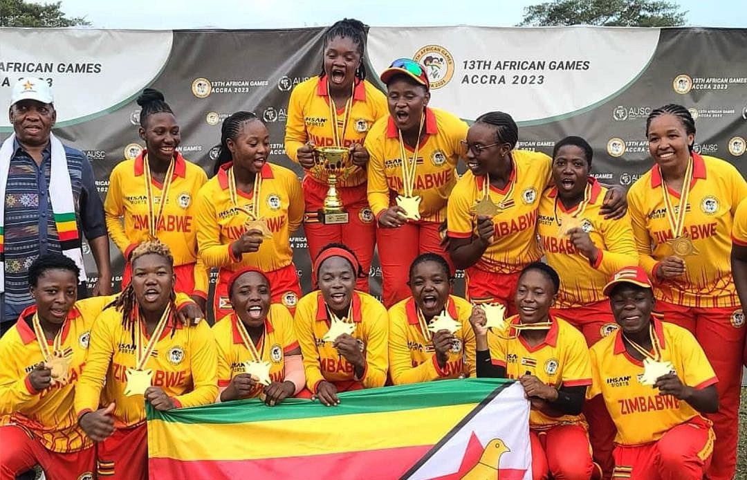 Congratulations to the Zimbabwe Women's Cricket Team for winning Gold at #AfricaGames2024!