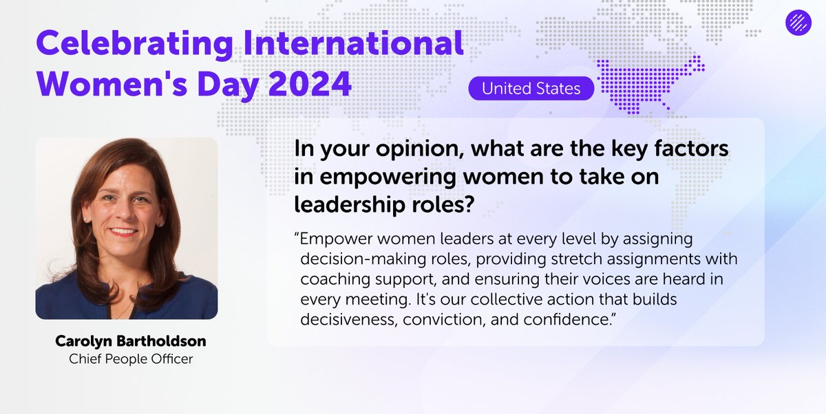 As we celebrate #IWD throughout March, Envision Pharma Group is committed to actively fostering their journey to leadership. Carolyn Bartholdson, our Chief People Officer, shares a powerful blueprint for empowering women within our organization and beyond.