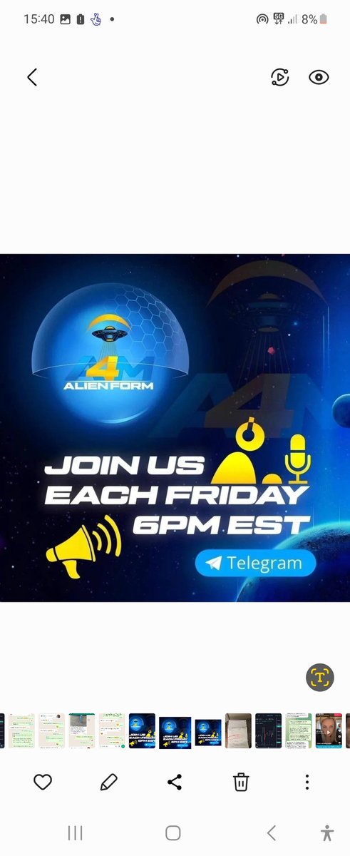 Matt_UK_ITMT's tweet photo. @rovercrc The most trustworthy project in Crypto right now. Join our AMA Fridays 6pm EST...πππ₯π₯ #alien4m.com #AlienForm #A4M #A4MU https://t.co/AH799O4gIy