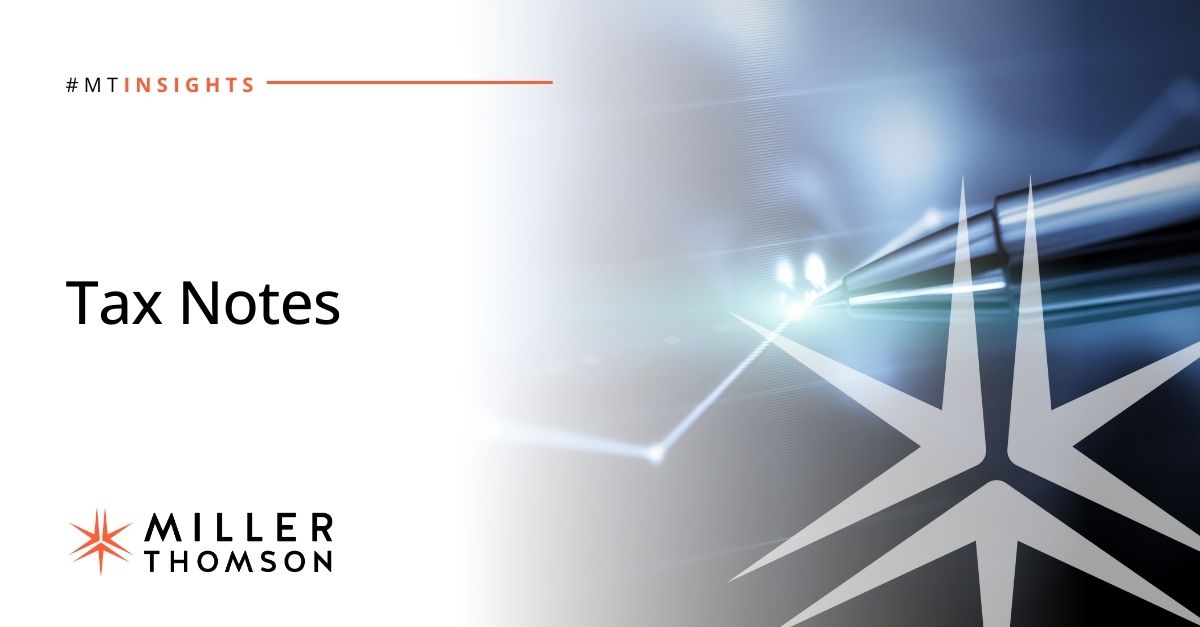 MillerThomson's tweet image. Read about the CRA's latest administrative policy that offers employers clear guidance in determining the province or territory of employment for full-time #RemoteWork to better align source deductions and employer contributions: ow.ly/JZuM50QTBhl 

#MTInsights #MTTax