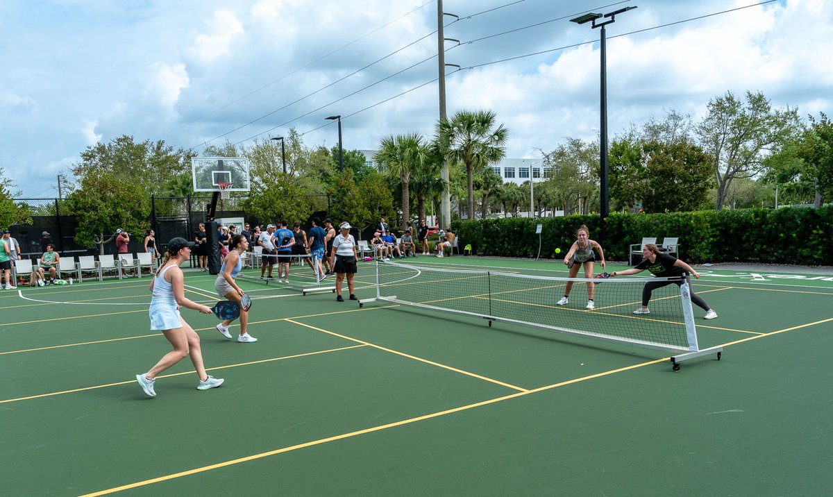 The #Arthrex Doubles Pickleball Tournament on our Naples campus brought employees and their families out for an exciting day of exercise and friendly competition! Interested in dinking with us? Explore #ArthrexCareers for opportunities to join our team: arthrex.info/3IAlOhq