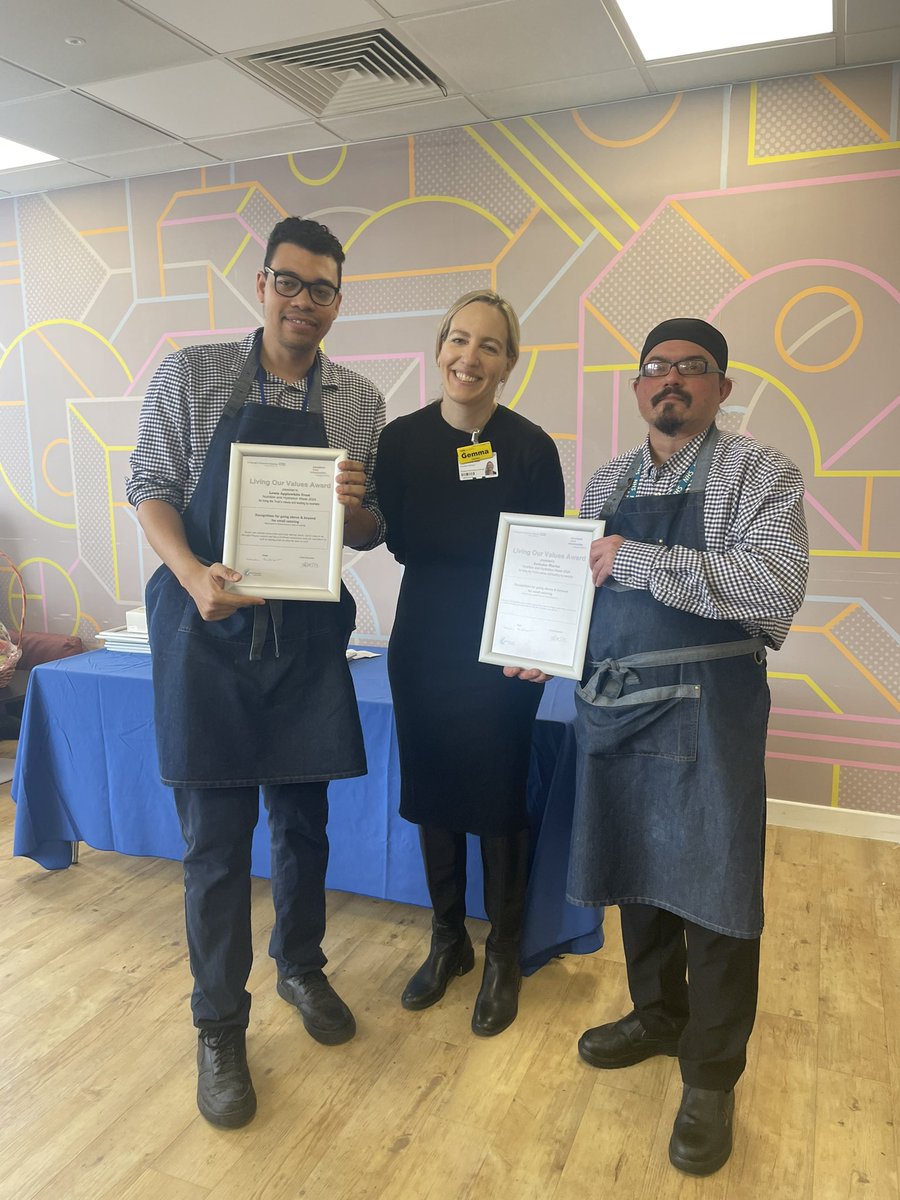 @NHWeek @StGeorgesTrust @MadeiraAaron @JennidomanDoman Awards for our Fabulous Catering Team