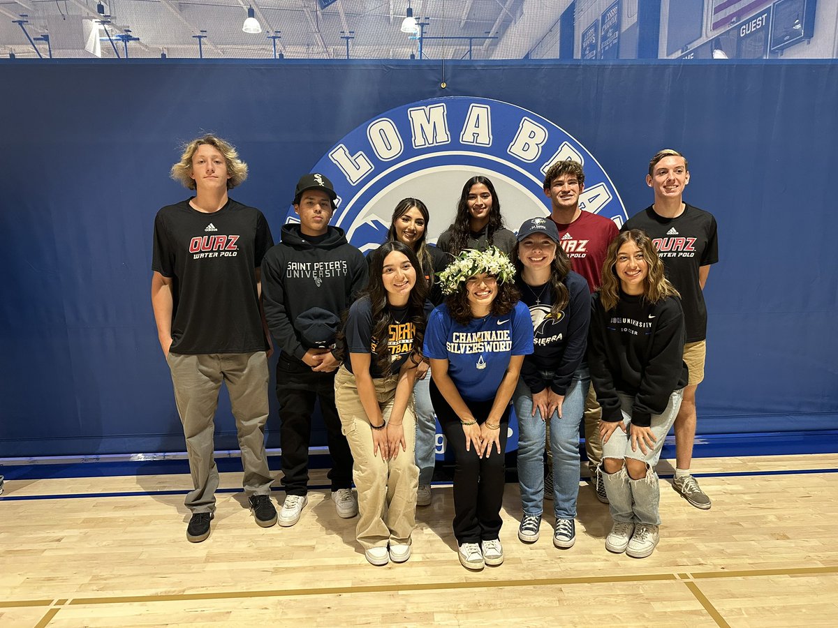 Had a great celebration today with 10 AL student/athletes committing to play at the college level. We are proud of your academic and athletic commitment over the past 4 yrs. Look forward to watching and hearing about your success at the next level.