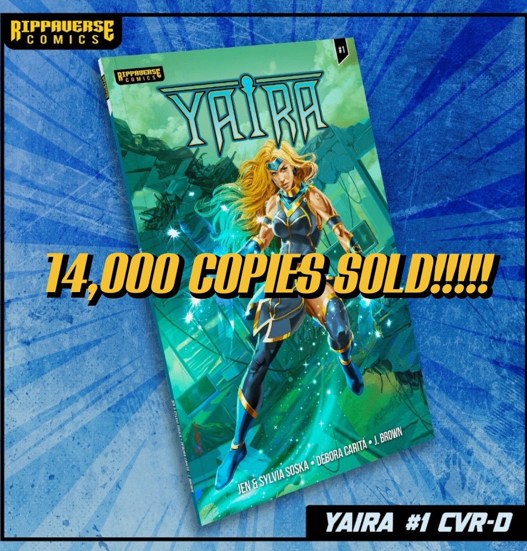 Bruce_MLL's tweet image. The Yaira campaign from @EricDJuly, @twisted_twins, and @TheRippaverse has now surpassed 14,000 books purchased!!!

LET'S FKING GO!!!🔥🔥🔥