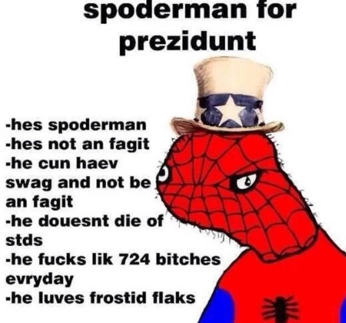 $Spoody (@spodermensol) on Twitter photo spodermen is runing 4 prezidunt
wil be fun 2 win n fuk ur bich @ teh sam taim @bodensol  <a href="/dolandtremp_sol/">doland tremp</a> spodermen is runing 4 prezidunt
wil be fun 2 win n fuk ur bich @ teh sam taim @bodensol  <a href="/dolandtremp_sol/">doland tremp</a>