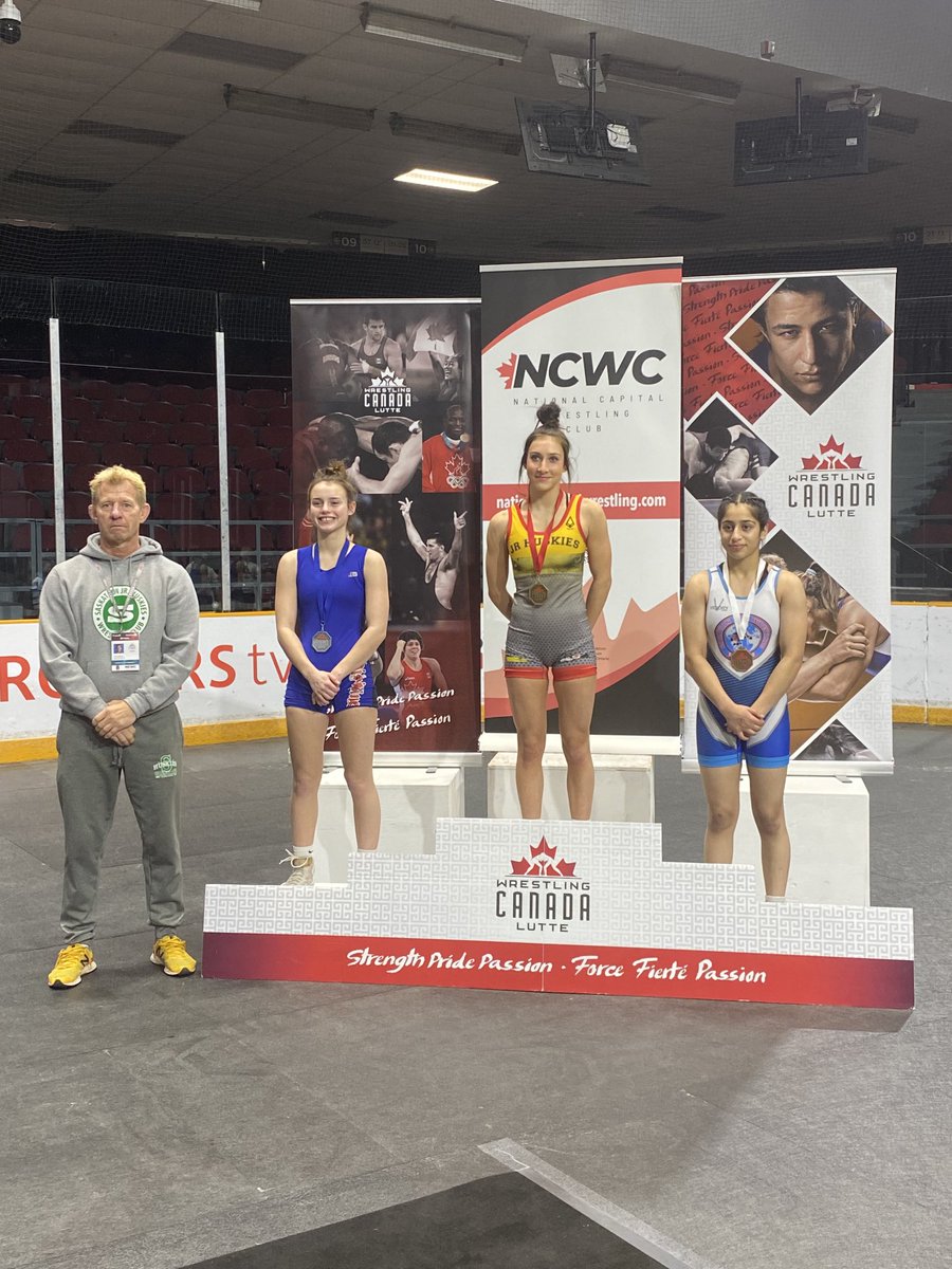 shanebradley1's tweet image. Congrats to Jr Huskie Liz Chapman -  Wrestling Canada Team trials Gold medalist and National Cadet Team member ⁦@huskiewres⁩ ⁦@SaskWrestling⁩