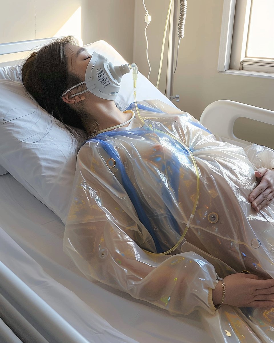 HOSPIT4L1Z3D's tweet photo. #hospital #clinic #pvc #transparent #nightdress #pajamas #hospit4l1z3d #asian #medical #fetish #plasticfetish #room413 #oxygenmask #rubber #medicalfetish #plastic #kinky https://t.co/UKUHmpJPT4