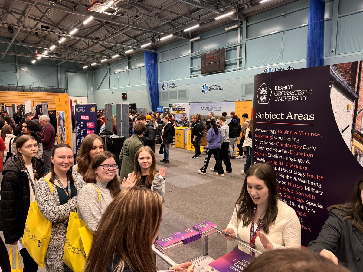baxterbc6's tweet image. The @ucas discovery university event in Worcester today.